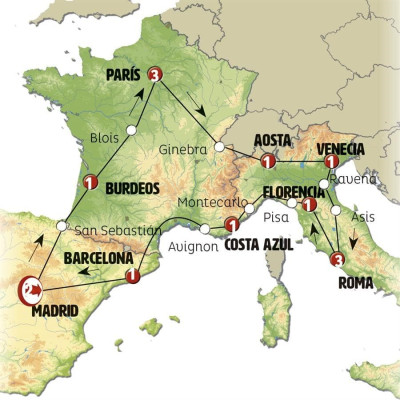DESCUBRE EUROPA 17 DIAS