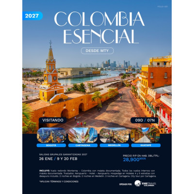 Colombia Esencial desde Monterrey 2027