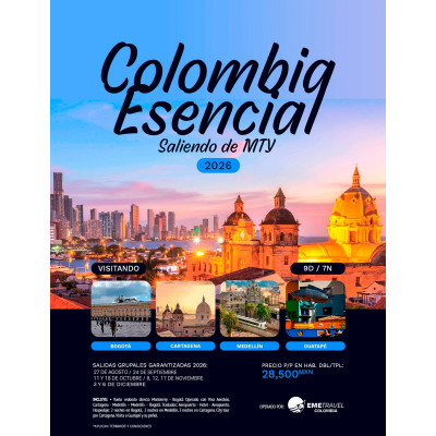 Colombia Esencial desde Monterrey 2026